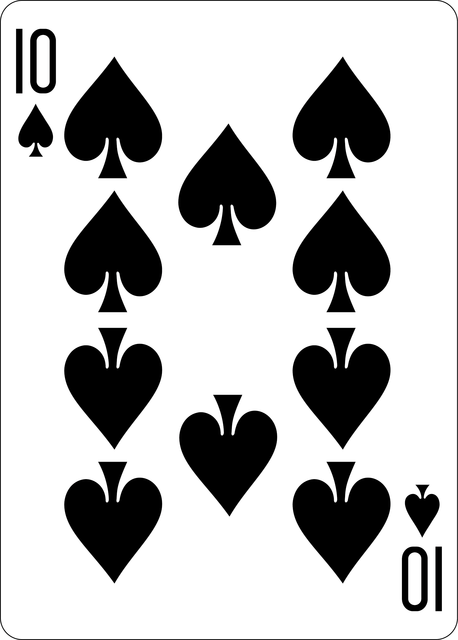 10 of Spades