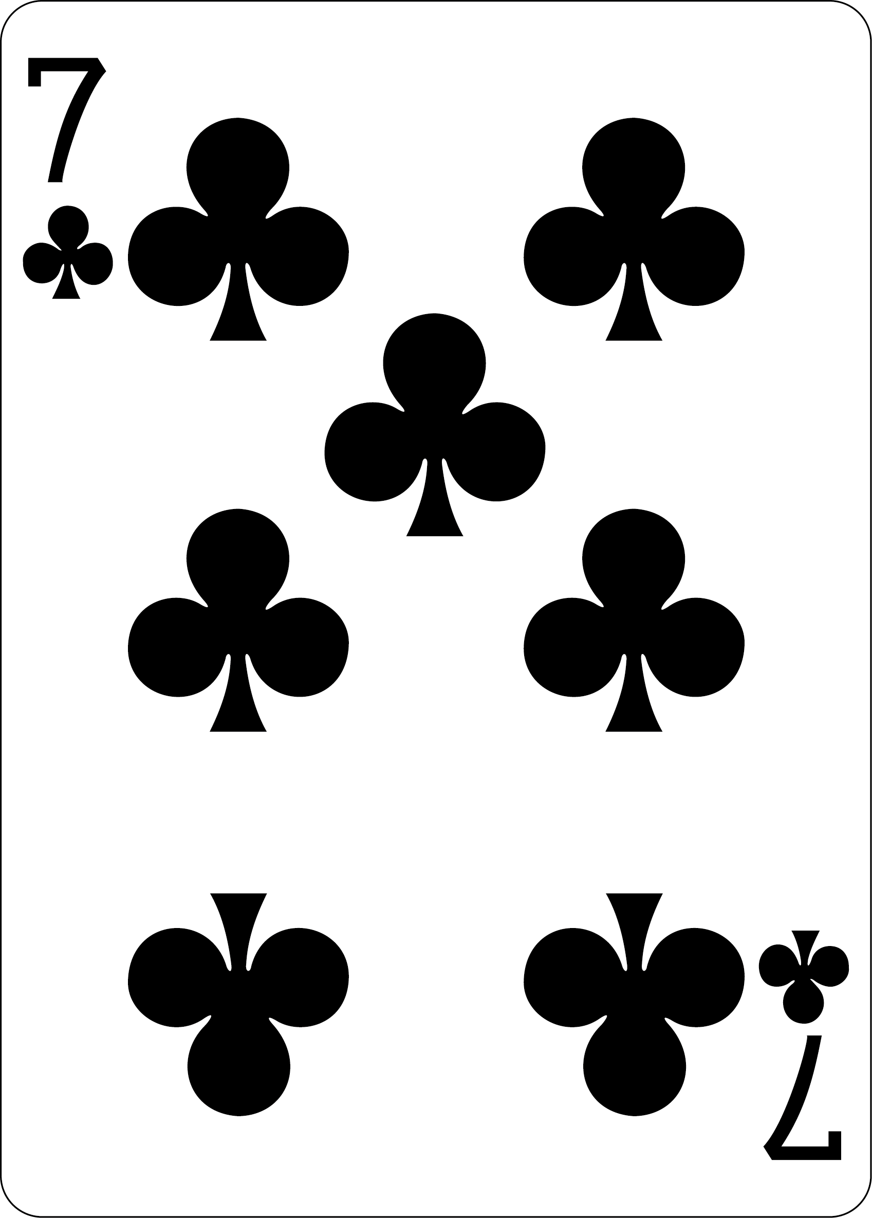 7 of Clubs