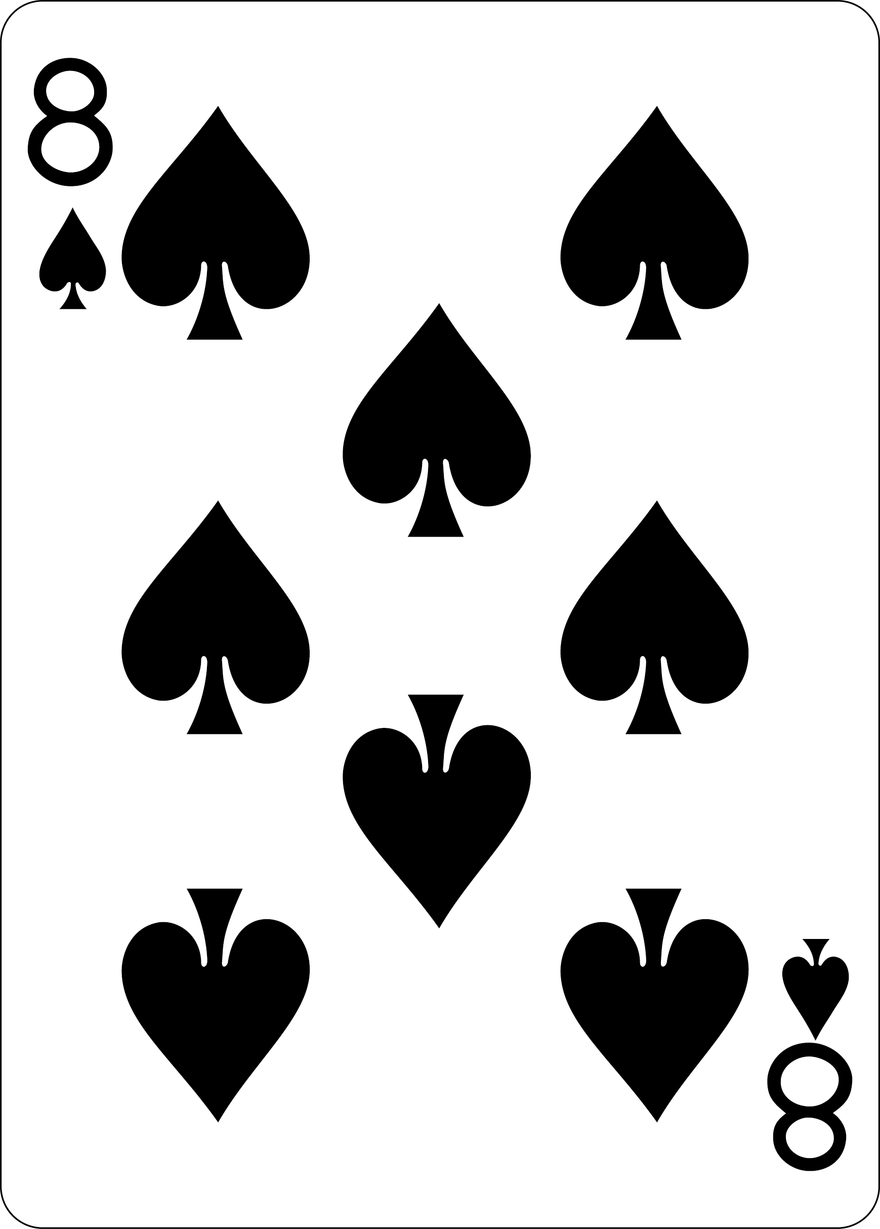 8 of Spades