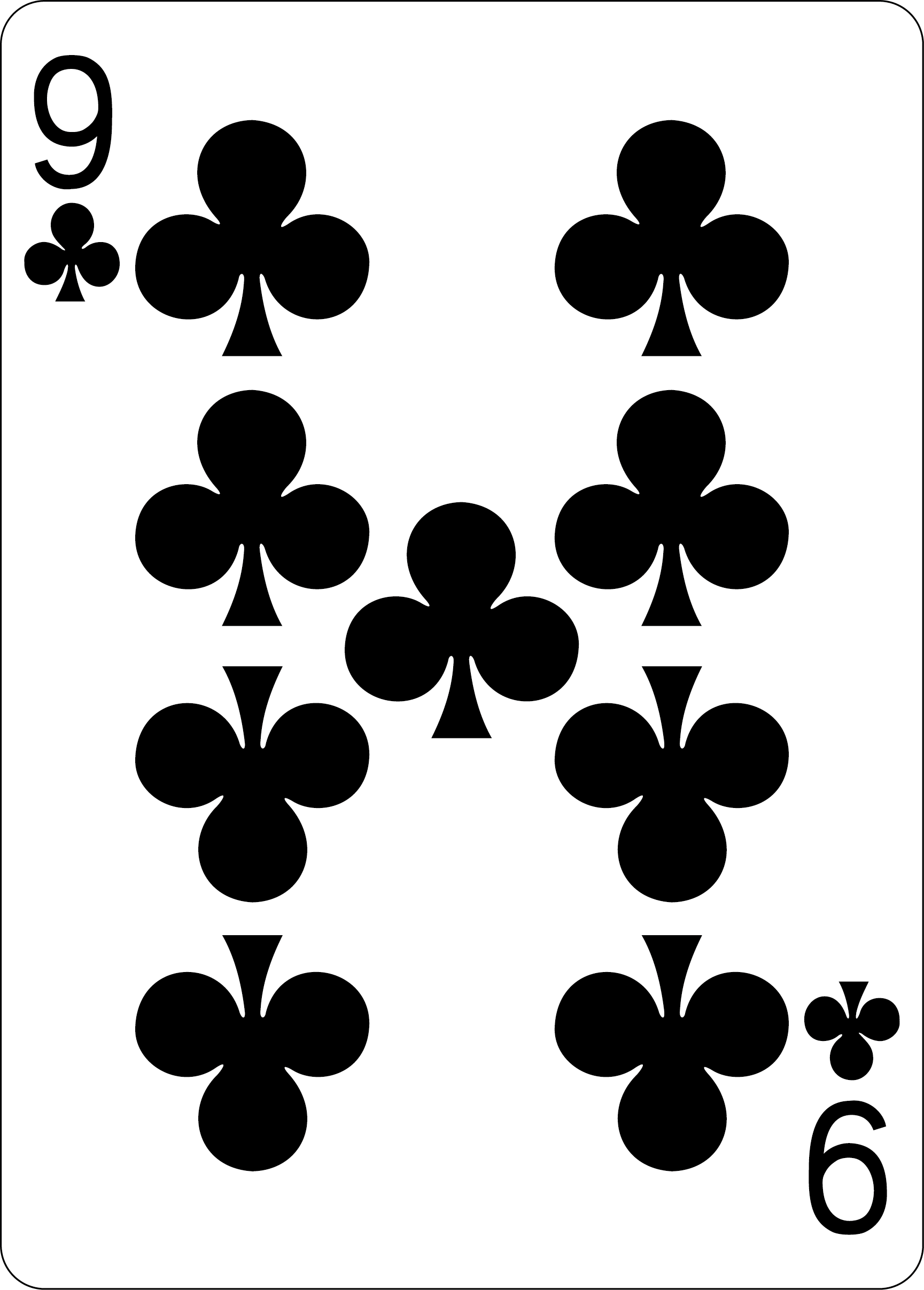 9 of Clubs